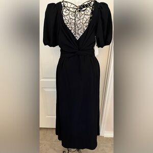 By Together Classic Black Long Sleeve Dress